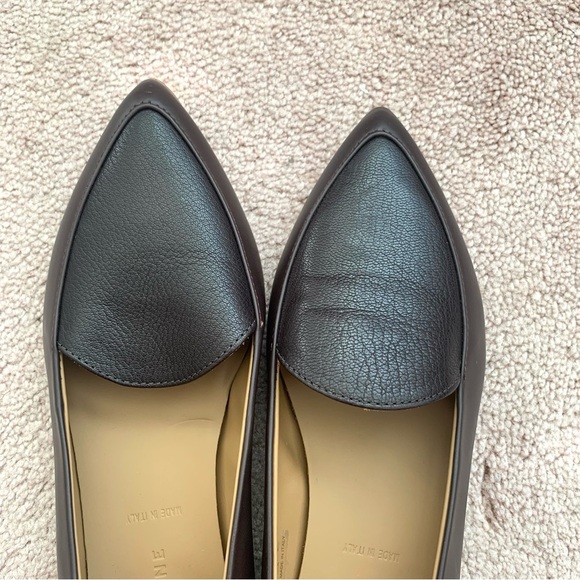 NWOT Everlane The Modern Point Burgundy Leather Size 9 - Picture 7 of 8